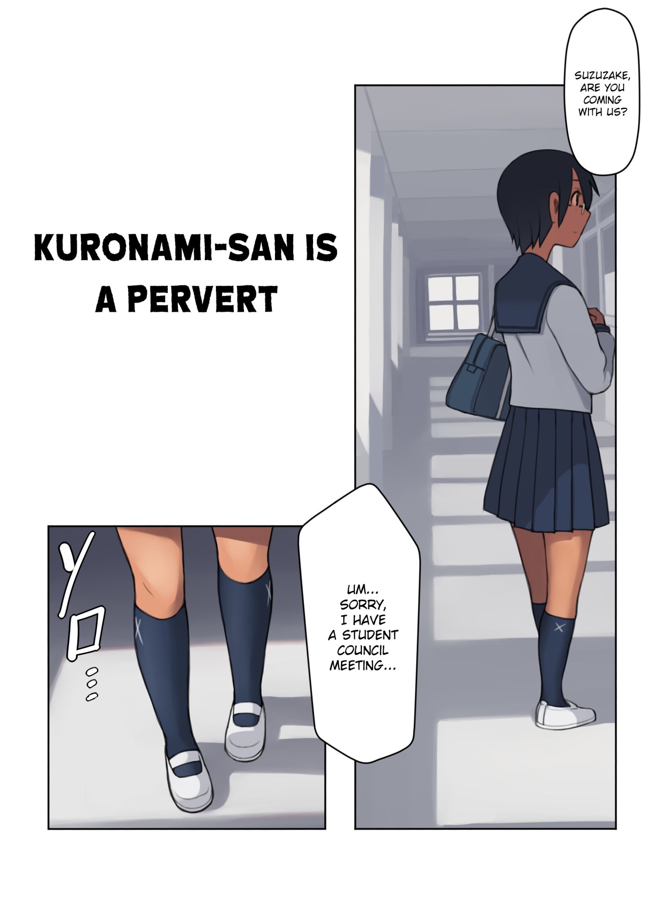 Hentai Manga Comic-Kuronami-san Is a Pervert-Read-5